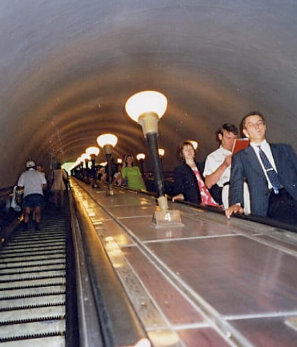 sometimes the small things, like riding an exceptionally long escalator are part of special travel experiences